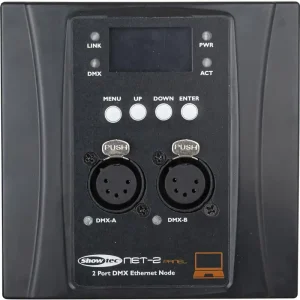Must-Have SHOWTEC NET-2 Panel 5-polig – schwarzes Gehäuse