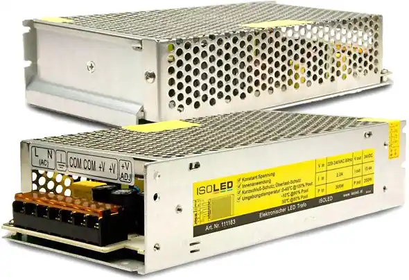 ISOLED LED Trafo 24V/DC, 0-250W, Gitter Zertifiziert