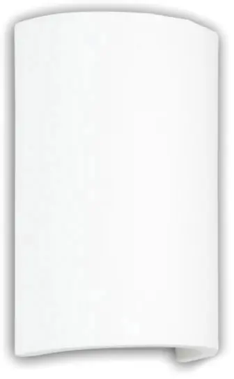 ISOLED LED Gips-Wandleuchte 2x3W, UP&DOWN, rund, warmweiß Echt