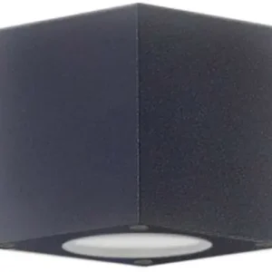 Angebot ISOLED LED Wandleuchte Up&Down 2x3W CREE, IP54, anthrazit, warmweiß