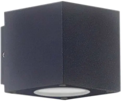 Angebot ISOLED LED Wandleuchte Up&Down 2x3W CREE, IP54, anthrazit, warmweiß