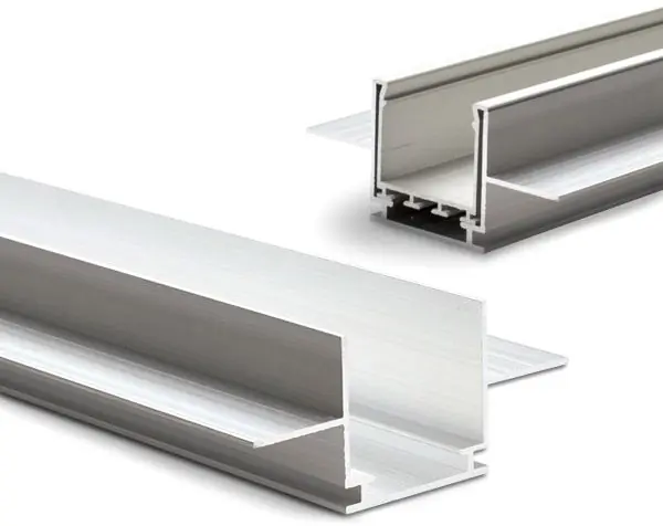Neu ISOLED Installationskanal für Einbauprofile WING, L: 2000mm für 12,5mm Rigips-Platten