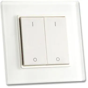 ISOLED Sys-One single color 2 Zonen Aufbau-Tast-Fernbedienung mit Batterie Sofort Bestellen