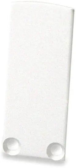 ISOLED Endkappe EC18 für SURF12 RAIL inkl. COVER4 mit TUNNEL, Alu eloxiert Solange Der Vorrat Reicht