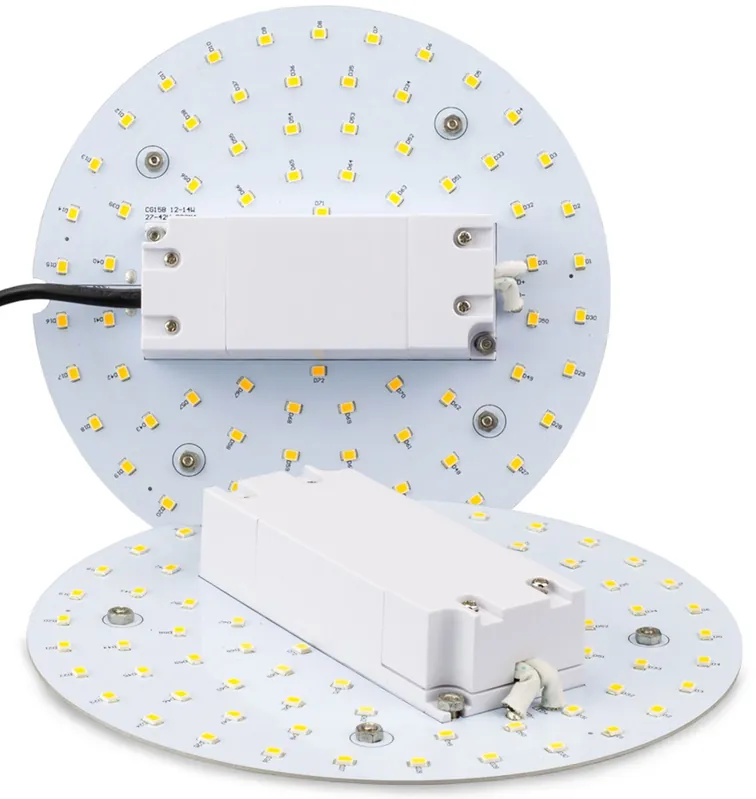 ISOLED LED Umrüstplatine 160mm, 12W, mit Magnet, warmweiß Preiswert