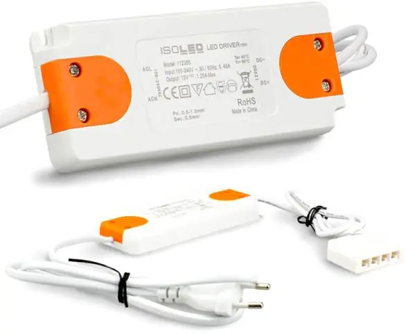 Finale Aktion ISOLED LED Trafo MiniAMP Slim 12V/DC, 0-15W, inkl. Flachstecker und 4fach Mini AMP-Verteiler