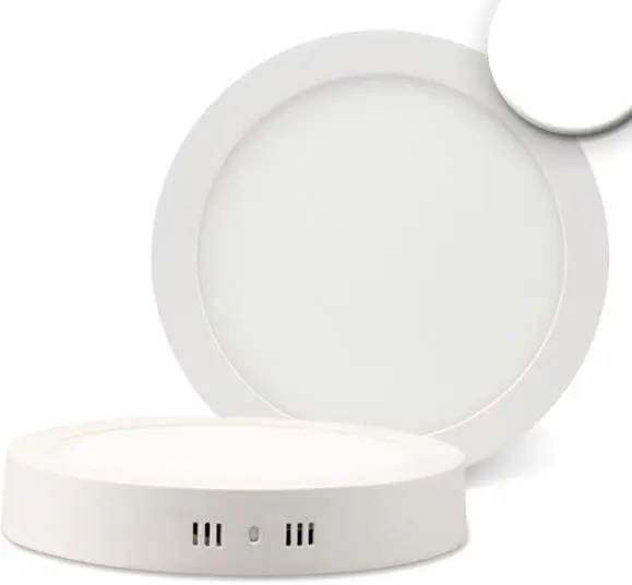 Garantierte Lieferung ISOLED LED Deckenleuchte weiß, 18W, rund, 220mm, neutralweiß