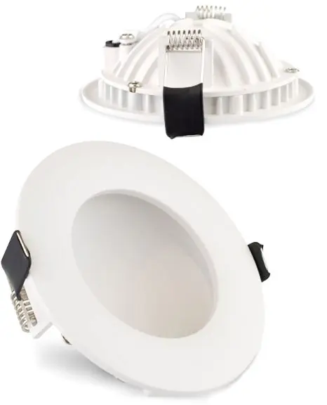 Saisonangebot ISOLED LED Downlight LUNA 8W, indirektes Licht, weiß, warmweiß