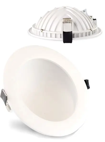 ISOLED LED Downlight LUNA 12W, indirektes Licht, weiß, warmweiß Knallerangebot