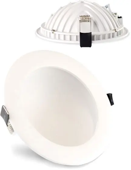 ISOLED LED Downlight LUNA 12W, indirektes Licht, weiß, neutralweiß Gratis Versand