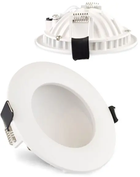Neuheit ISOLED LED Downlight LUNA 8W, indirektes Licht, weiß, warmweiß, dimmbar