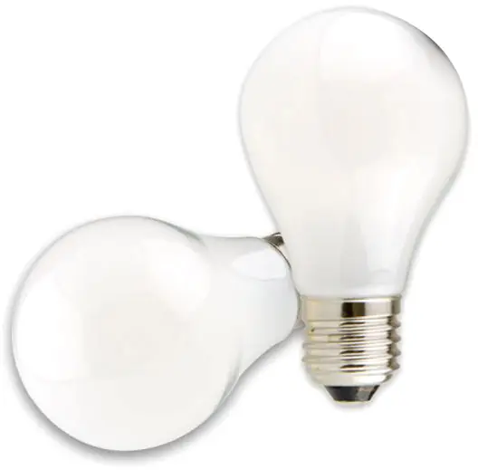 Top-Seller ISOLED E27 LED Birne, 8W, milky, neutralweiß, dimmbar