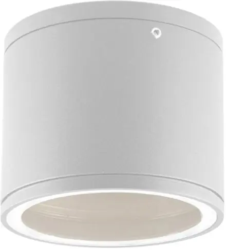 Aktuell ISOLED Aufbauleuchte IP54 für GX53 Leuchtmittel, weiß, exkl. Leuchtmittel
