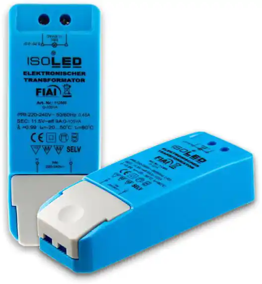 ISOLED LED Trafo 12V/AC, 0-105VA, dimmbar, SELV Gratis Versand