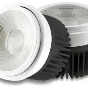 Zertifiziert ISOLED AR111 30W, 35°-50° variabel, warmweiß, inkl. externem VG