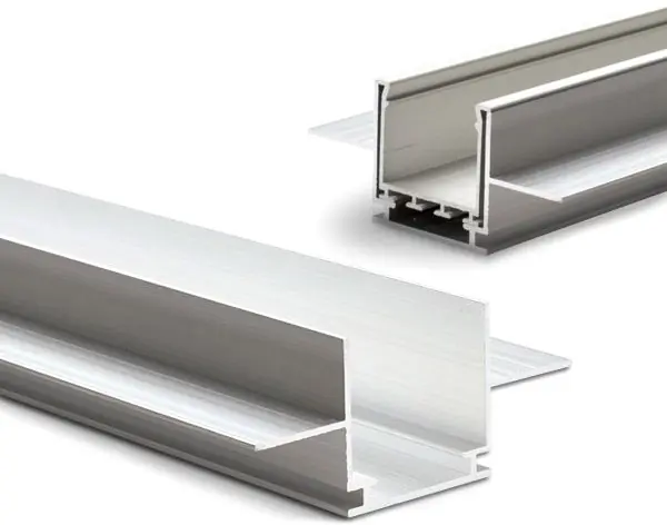 ISOLED Installationskanal für Einbauprofile WING, L: 2000mm für 15mm Rigips-Platten Abverkauf