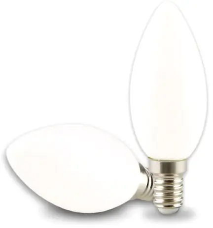 ISOLED E14 LED Kerze, 4W, milky, warmweiß, dimmbar Direktkauf