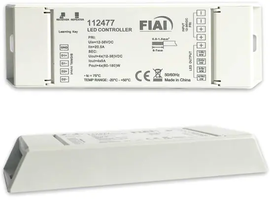 ISOLED Sys-One Funk PWM-Controller, 4 Kanal, 12-36V 4x5A, 48V 4x2.5A Top-Preis