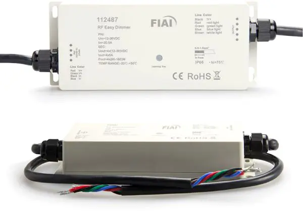 ISOLED Sys-One Funk PWM-Controller IP66, 4 Kanal, 12-36V 4x5A, 48V 4x2A Jetzt Kaufen