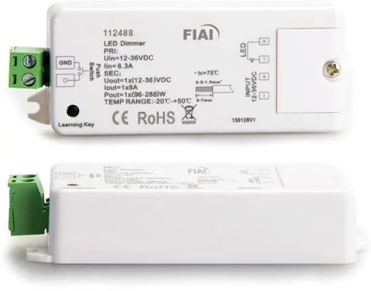 ISOLED Sys-One Funk/Push PWM-Controller, 1 Kanal, 12-36V 8A, 48V 4A Markenware