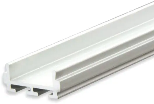 Gratis Versand ISOLED LED Aufbauprofil SURF12 RAIL Aluminium eloxiert, 200cm