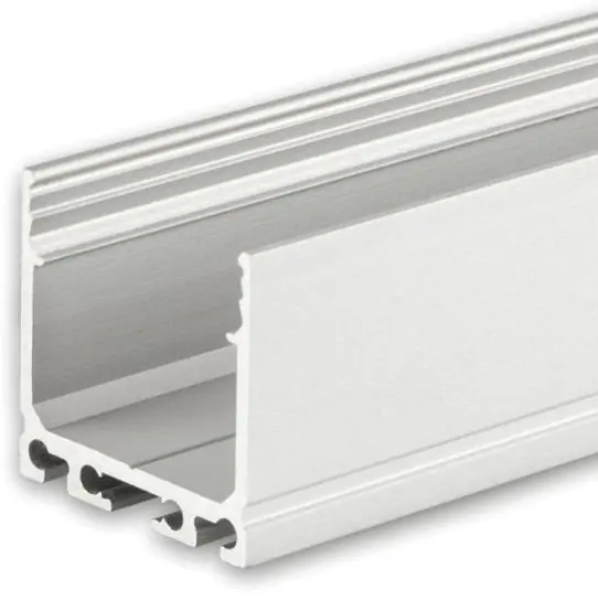 ISOLED LED Aufbauprofil SURF24 Aluminium eloxiert, 200cm Geprüft