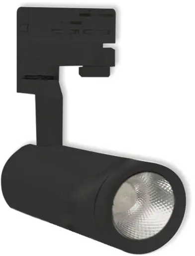 Direktkauf ISOLED 3-PH Schienen-Strahler, 28W, 60°, schwarz, warmweiß