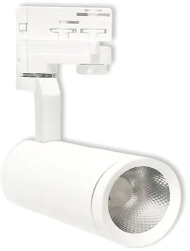 ISOLED 3-PH Schienen-Strahler, 15W, 38°, weiß matt, neutralweiß Top-Preis
