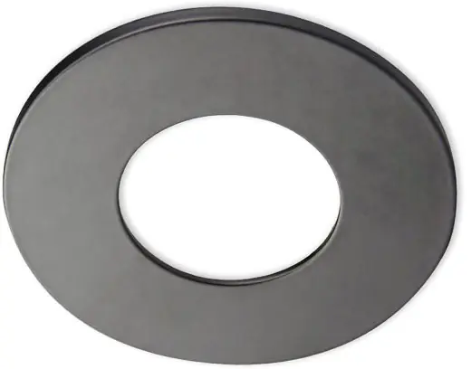 ISOLED Cover Aluminium rund schwarz matt für Einbaustrahler Sys-68 Must-Have