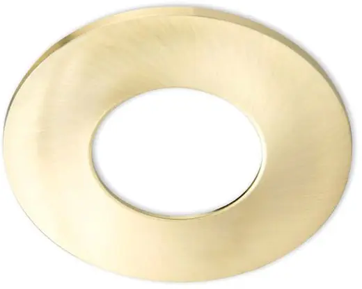 Top-Seller ISOLED Cover Aluminium gold gebürstet für Einbaustrahler Sys-68