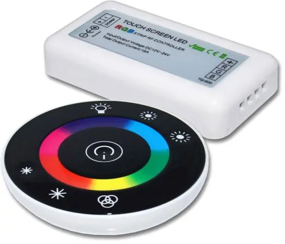 ISOLED Wireless Touch RGB PWM-Controller mit Funk-Fernbedienung Round, 12-24V DC 3x4A Super-Preis