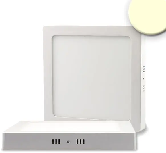 ISOLED LED Deckenleuchte weiß, 24W, quadratisch, 300x300mm, warmweiß, dimmbar Direktkauf