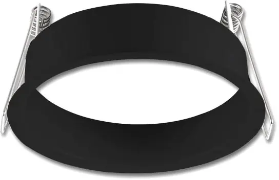 ISOLED Erweiterungsring rückversetzt rund schwarz matt für Einbaustrahler Sys-68 Schnäppchen