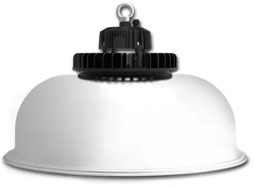 ISOLED LED Hallenleuchte FL 200W, Alu-Reflektor IP65 kaltweiß, 80°, 1-10V dimmbar Nur Für Kurze Zeit
