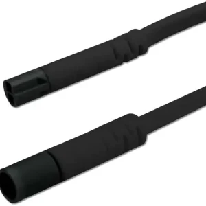 Versand Am Gleichen Tag ISOLED Mini-Plug Verlängerung male-female, 1m, 2x0.75, IP54, schwarz, max. 48V