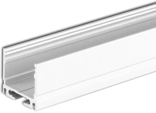 Garantierte Lieferung ISOLED LED Aufbauprofil SURF16 Aluminium eloxiert, 200cm