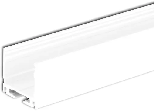ISOLED LED Aufbauprofil SURF16 Aluminium weiß pulverbeschichtet, RAL9010, 200cm Direktkauf