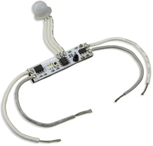 ISOLED LED Mini-Switch PIR Bewegungssensor mit StandBy-Level, 12-24V DC 3A Letzte Chance