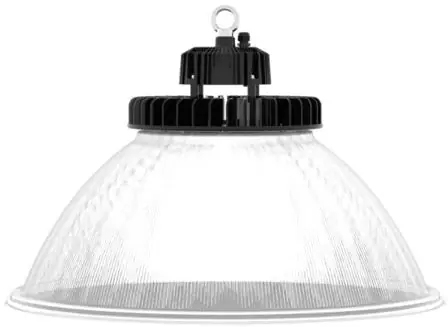 Gratis Versand ISOLED LED Hallenleuchte FL 120W, PC-Reflektor IP65 kaltweiß, 70°, 1-10V dimmbar