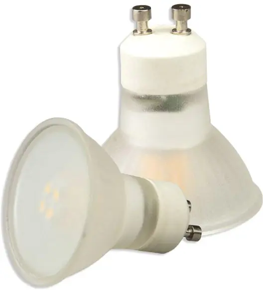 ISOLED GU10 LED Strahler 3W, 270°, opal, warmweiß Kostenfreie Lieferung