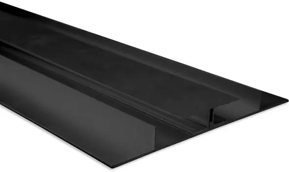 Wochenendangebot ISOLED LED Trockenbauleuchte Planar, schwarz eloxiert RAL 9005 200cm