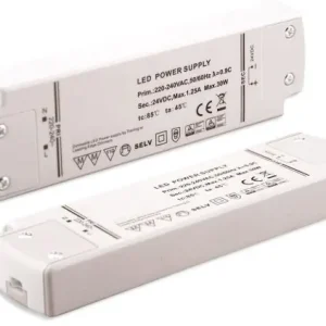 Sonderangebot ISOLED LED Trafo 24V/DC, 0-30W, dimmbar (Spannungssenke), SELV