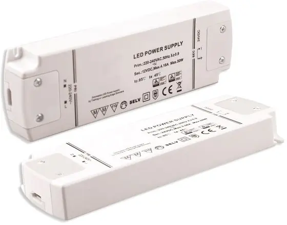 ISOLED LED Flexband-Trafo 12V/DC, 0-50W, dimmbar (Spannungssenke), SELV Preiswert