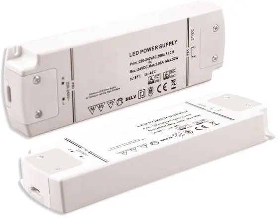 ISOLED LED Trafo 24V/DC, 0-50W, dimmbar (Spannungssenke), SELV Saisonangebot