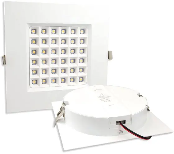 ISOLED LED Downlight Prism 18W, UGR Zertifiziert