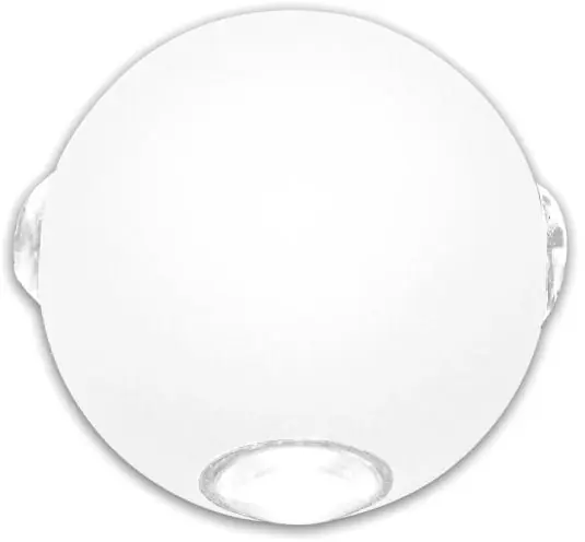 ISOLED LED Wandleuchte Up&Down 4*1W CREE, IP54, sandweiß, warmweiß Rabatt