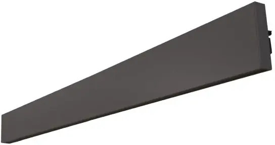 ISOLED LED Wandleuchte Linear Up+Down 900 30W, IP40, schwarz, warmweiß Zertifiziert