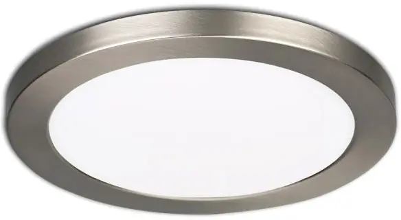 ISOLED LED Aufbau/Einbauleuchte Slim Flex, 24W, nickel gebürstet, ColorSwitch 3000K|3500K|4000K Online Kaufen