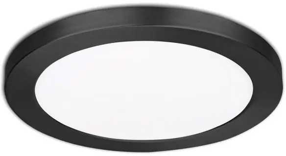 ISOLED LED Aufbau/Einbauleuchte Slim Flex, 24W, schwarz, ColorSwitch 3000K|3500K|4000K Neuheit