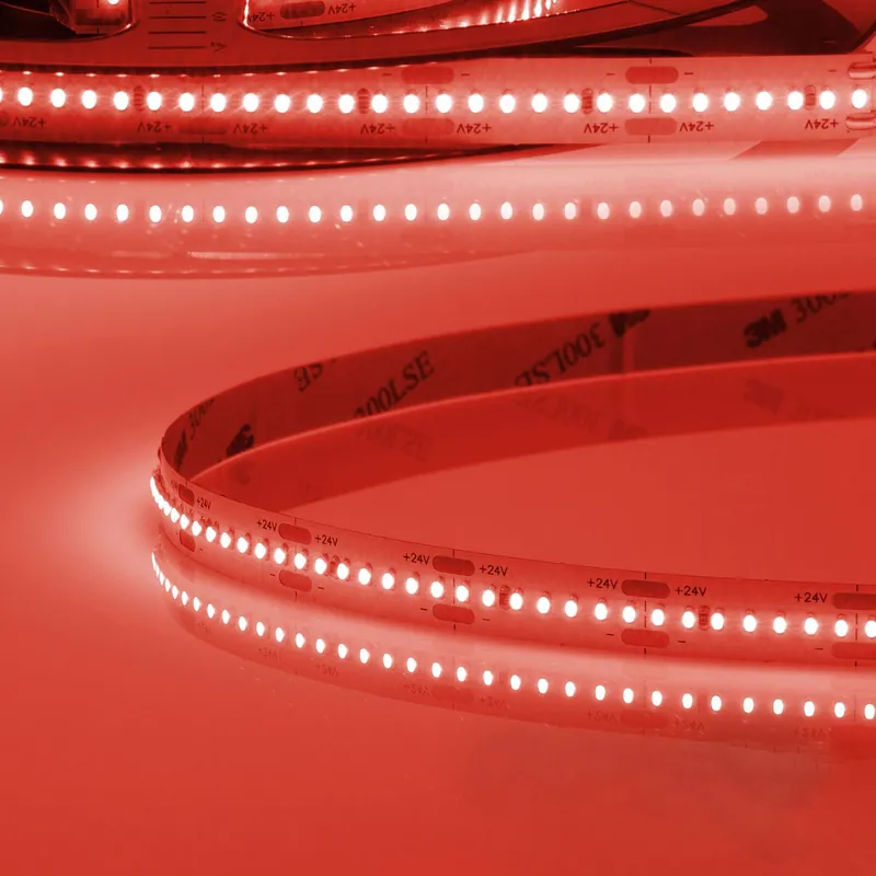 ISOLED LED CRI9R Linear ST10-Flexband, 24V, 10W, IP20, rot Günstig